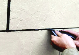 軟瓷平面鋪貼第四步