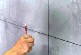 軟瓷平面鋪貼第一步